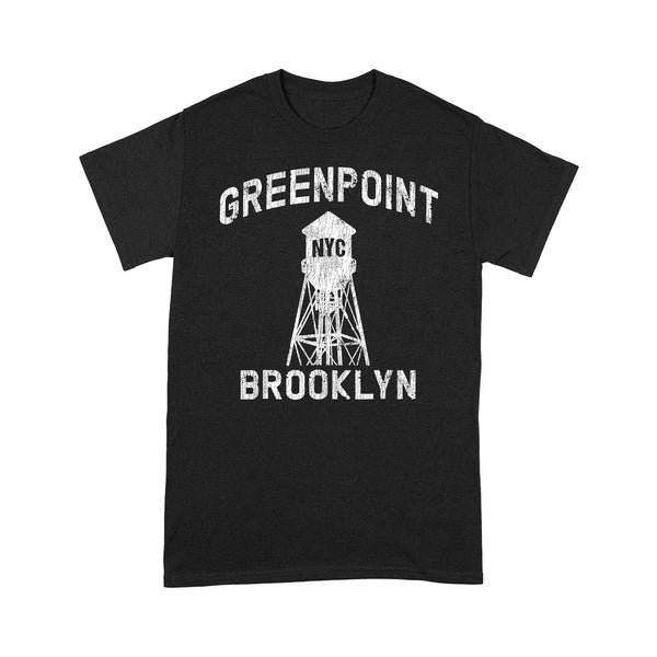 Greenpoint Brooklyn Water Tower - TeeMaru Brooklyn T-Shirt BKTS206