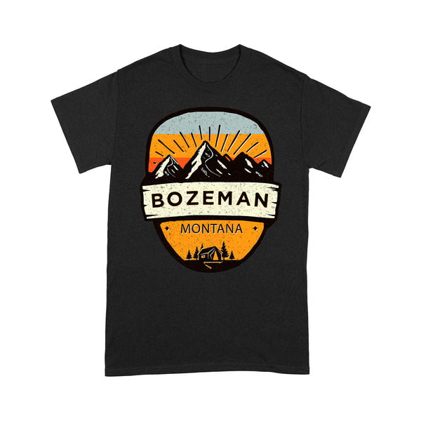 Retro Vintage Bozeman Montana - TeeMaru Montana T-Shirt MTTS044