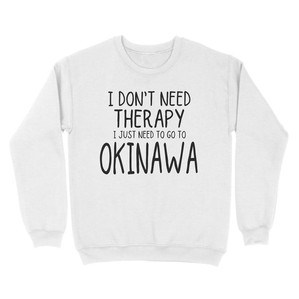 I'd Rather Be In Okinawa - TeeMaru Okinawa Sweatshirt RPMU009