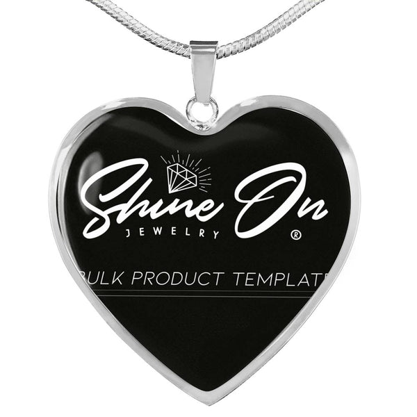 Memorial Heart Pendant Necklace