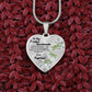 To My Beautiful Soulmate Heart Necklace Birthday Gift, Christmas Gift From Boyfriend