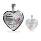 To My Soulmate Heart Necklace Christmas Gift, Birthday Gift From Boyfriend
