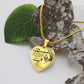 To My Beautiful Soulmate Heart Necklace Birthday Gift, Christmas Gift From Husband