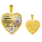 To My Soulmate Heart Necklace Christmas Gift, Birthday Gift From Boyfriend