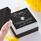 MC024 To Our Daughter We Love You Love Knot Necklace Gift From Mom and Dad