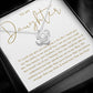 To My Daughter How Special You Are To Me Love Knot Necklace
