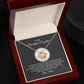 MC017 To My Beautiful Daughter I Love You Love Knot Necklace Gift From Mom