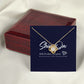 Love Knot Necklace Gift