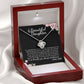 MC015 To My Beautiful Daughter How Special You Are To Me Love Knot Necklace Gift  From Dad