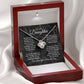 MC019 To Our Daughter We Love You Love Knot Necklace Gift