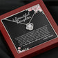 MC016 To My Beautiful Daughter How Special You Are To Me Love Knot Necklace Gift From Mom