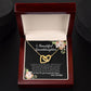 To My Beautiful Granddaughter Interlocking Hearts Necklace Gift From Grandpa