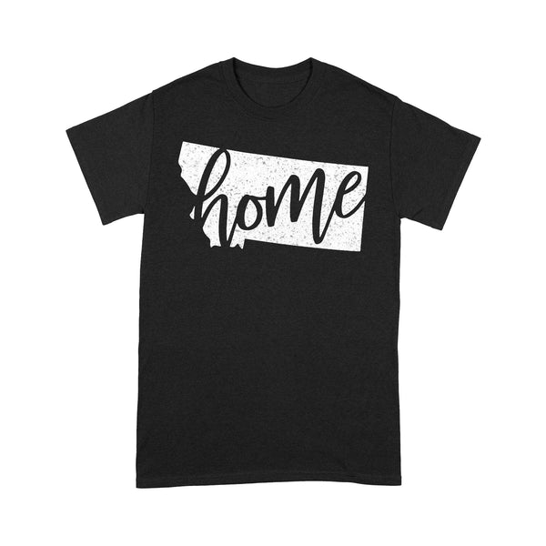 Montana Home Map - TeeMaru Montana T-Shirt MTTS015