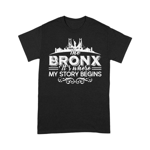 TeeMaru Bronx T-Shirt BXTS011 - The Bronx Its Where My Story Begins