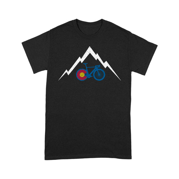 Colorado Bicycle Mountain - TeeMaru Colorado T-Shirt COTS022