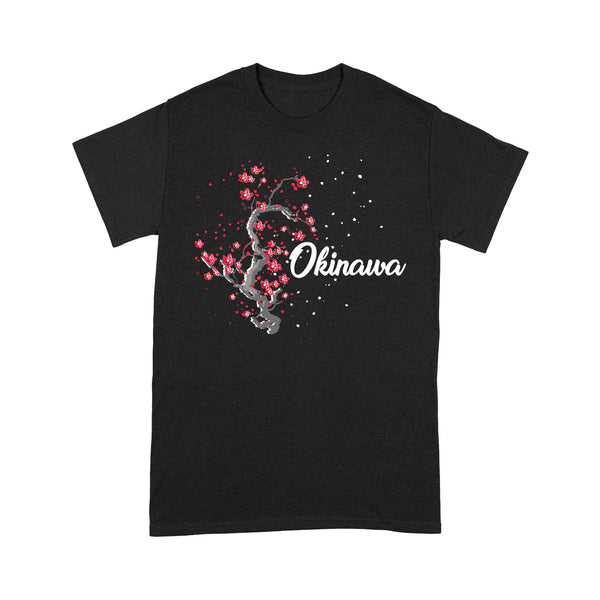 TeeMaru Okinawa T-Shirt OKTS028 - Cherry Blossom Tree Okinawa Japan