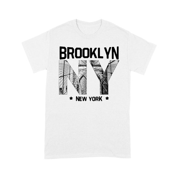 Brooklyn Bridge New York - TeeMaru Brooklyn T-Shirt BKTS010